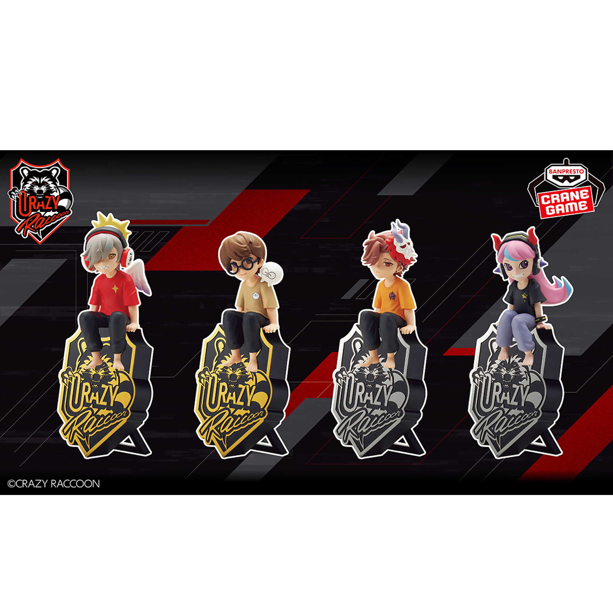 2026/2/25入荷】Crazy Raccoon デスクトップフィギュア-Mondo 2026/2/25入荷】Crazy Raccoon デスクトップフィギュア-Mondo